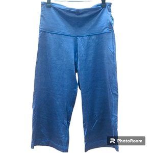 Lululemon Capris with turn down waist